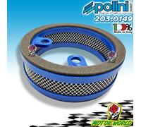 Filtro De Variador / Carter Derecho Polini Para Yamaha T-Max Azul - 203.0149