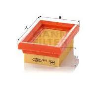 MANN-FILTER C 105 Filtro, ventilación bloque motor
