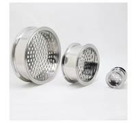 Filtro de virola de acero inoxidable 304 for elaboración casera de cerveza - Abrazadera triple de 1,5" a 12" - Accesorio sanitario for tuberías de cerveza - 1 pieza(K119mm(4 Inch TC))