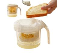 Filtro de yogur con tapa - Herramienta de colador para yogur griego grueso | de cuajada para uso en la cocina, bolsas de filtro de malla fina reutilizables para adolescentes, adultos, casa