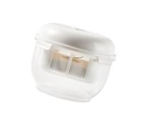 Filtro de yogur fácil de limpiar, suministros de cocina portátil para cocineros caseros y amantes del yogur, mejora el sabor, uso diario, casual, diseños de ahorro de espacio
