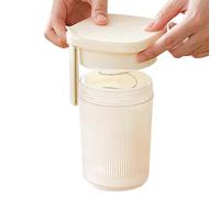 Filtro de yogur, inserto de filtro de yogur con malla ultrafina, separador de reutilizable, prensa con recipiente de almacenamiento, ayudante de cocina para leche de nueces y té