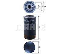 Filtro del aceite KNECHT OC 502