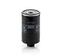 MANN-FILTER Filtro de aceite W 719/21 para Volkswagen Golf, Corrado, Polo, Passat