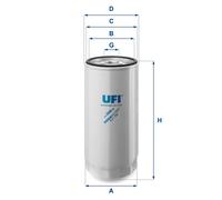 Filtro de aceite UFI 2992544