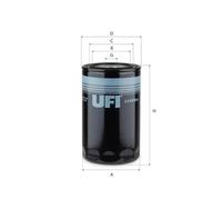 Filtro del aceite UFI 23.469.00