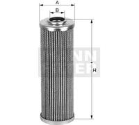 MANN-FILTER, HD 56/2 Dirección hidráulica/Servodirección | Para Off-Highway, Pureza fluido hidráulico, Filtración máxima, Protección sistema hidráulico, Calidad original OE