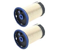 Filtro diésel compatible con AUDI A3, Q2, Q3, VW BEETLE, CADDY, GOLF, PASSAT, TIGUAN, TOURAN, SEAT LEON, SKODA OCTAVIA, SUPERB, 5Q0127177C.(2 pcs)