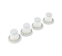 Filtro eficiente para Fanttik V8 Series y Slim V8 Apex/Mate, paquete de 4, garantiza espacios higiénicos