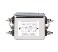 Filtro EMI de potencia, monofásico de acero inoxidable antiinterferencia, 10 A, 115 V/250 V, CA Power EMI, supresor de ruido, conector de perno CW1B-10A-L