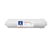 Filtro en línea para instalaciones de ósmosis - Carbón + AG - Elimina cloro, turbidez y partículas - Bacteriostático - 10 pulgadas 1/4 rosca - Alta calidad (IN10C-S)