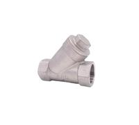 Filtro en línea tipo Y de acero inoxidable 201-304, rosca hembra BSP de 1 pulgada, DN25, DN32, 1-1/4", 229 PSI(DN32,SS304)