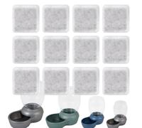 Filtro Fontana Gatti - Purificazione Profonda Acqua | Filtri di Ricambio Dispensatore Automatico | Per Cani Animali Piccoli Casa Interno Giardino Cortile