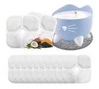 Filtro Fuente Pixi para Gatos - 13 Filtros Compatibles con Catit - Triple Filtración para Mantener a Su Gato Sano e Hidratado