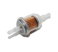 Filtro gasolina original Piaggio 100mm Ø 30mm para Hexagon 125 2T | Cuerpo filtro 45 mm, OEM 270423, montaje derecho en bastidor compatible con Piaggio Hexagon 150 2T EXV1T