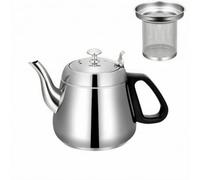 Filtro Gran Vajilla, size to 1 | Apta para Lavavajillas, ra Acero Inoxidable con canastilla para hojas Extraíble, acabado brillan, Cocina, Oficina