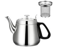 Filtro Gran Vajilla, size to 3 | Apta para Lavavajillas, ra Acero Inoxidable con canastilla para hojas Extraíble, acabado brillan, Cocina, Oficina