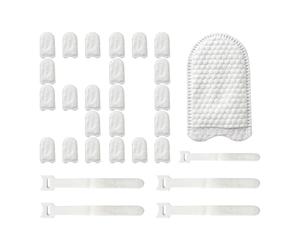 Filtro Grifo Klarhygia Para Agua - Kit Purificador Alta Densidad, Algodón Con Barrera Sedimentos | Malla Microfibra Reutilizable | Depuradora Portátil Accesorio Cocina Hogar