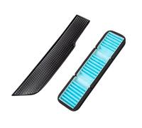 filtro habitáculo Ajuste para el modelo 3 2017-2020 cubierta de rejilla embellecedor de ventilación de entrada accesorios de protección de flujo de aire externo interno(External Filter set)