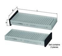 Filtro Habitáculo Partícula MAHLE para Carisma Sedán (Da _)