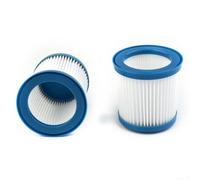 Filtro HEPA Captura para polvo Alérgenos Mascotas 2 Unidades | Material , plegado, mayor para superficie filtrante, reduce obstrucciones, larga duración