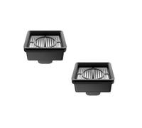 Filtro Hepa, cepillo giratorio, Compatible con Xiaomi Truclean W20 / 2C / 4C / 2lite, accesorios for Robot aspirador piezas de repuesto(Hepa Filter 2pcs)
