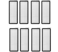 Filtro HEPA compacto para robot aspirador Roborock QV 35A QV 35S L con diseño reutilizable para mantenimiento sostenible del hogar