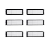 Filtro HEPA, Compatible Con Roborock E3 E4 E5 S5 S50 S55 S60 S5 MAX S6 S6 Pure S6 MaxV, Pieza De Accesorios For Robot Aspirador(6PCS)