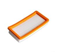 Filtro HEPA compatible para aspiradoras Karcher DS5500 DS5600 DS5800 DS6000, pantalla de repuesto de captura de polvo de alta onstrucción resistente, 19,3 x 9,7 x 3 cm, parte blanca