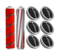 Filtro HEPA con cepillo giratorio principal. Compatible con Roidmi F8 Pro NEX X20/X30/S2. Kits de limpieza for aspiradoras inalámbricas de mano.(8 pcs)