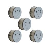 Filtro HEPA de 3, 5 y 10 piezas, compatible con Xiaomi, Jimmy, aspiradora inalámbrica de mano JV85/JV85 Pro/H9 PRO.(5 pcs)