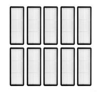 Filtro HEPA de alto rendimiento para Roborock para qrevo Edge S5A QV35A (10 | Atrapa el polvo, se adapta a Qrevo S/Pro, para curvas, fácil montaje, mejora la calidad del aire, fieltro de polipropileno