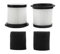 Filtro Hepa de repuesto compatible con aspiradora inalámbrica Bieiao y MHRMHR KP1108, incluye filtros H13 lavables y esponjas para un rendimiento de filtración óptimo (paquete de 2)
