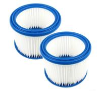 Filtro HEPA de repuesto para aspiradora Bosch 20 L SFC, gas 1200 L, filtro redondo lavable 2607432024 para capturar polvo y partículas (paquete de 2)