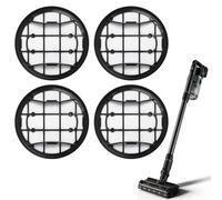 Filtro HEPA de repuesto para Philips VC 7000/8000 Serie lavable y reutilizable compatible con XC7053, XC7055, XC7057, XC8055, XC8057, XV1681/01 (4 unidades)