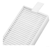 Filtro HEPA de repuesto para robot aspirador Ecovacs X8 X8PRO, diseño lavable con infusión de carbono para atrapar polvo fino y olores, 3,9 x 8,4 cm (blanco)