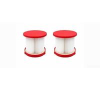 Filtro HEPA de repuesto para Vax 49-90-1900 Pre Motor Post Motor Kit ABS Construcción Eliminación de alérgenos para aspiradoras de mascotas elásticas de elevación Rojo 13 x 13 cm (2)