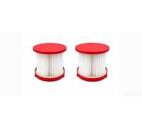 Filtro HEPA de repuesto para Vax 49-90-1900 Pre Post Motor Kit de alta aptura de polvo rojo 13 x 13 x 11,5 cm (2)