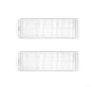 Filtro HEPA de repuesto para Xiaomi Robot Vacuum S40 Pro u Ov71gl, material ABS y tela que garantiza aire limpio, incluye cepillo para un mantenimiento simple, paquete de 4 (2 unidades)