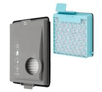 Filtro HEPA + filtro de polvo fino combinado para aspiradora Miele CX1 Boost, SNRF3, SNRF0, SNCF0 (filtro compatible con Miele Hygiene AirClean Filter 11639240, SF-HY 60, CX-FSF)