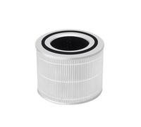 Filtro HEPA for purificador de aire, compatible con Levoit Core 300, 300S y P350. Filtro de carbón activado.(White)