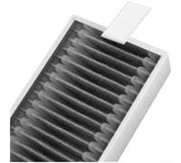Filtro HEPA lavable compatible con ecovacs para deebot X8 X8PRO limpiador robótico purificación de aire blanco (negro)