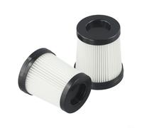 Filtro HEPA lavable de repuesto para aspiradora inalámbrica Kalado Kcv01 con sistema de filtración de 5 capas y para construcción de material de mascotas en color negro, paquete de dos (2 unidades)