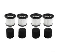 Filtro HEPA lavable de repuesto para aspiradora Nioga, Ciogu y BonePone N12S, reutilizable, duradero, fácil instalación, ideal para hogares con mascotas (4 PACK)