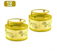 Filtro HEPA lavable de repuesto para LG CordZero para A9S A9CX, compatible con ADQ75807101, cartucho reutilizable para captura de pelo de mascotas y polvo, purificación de aire de alivio (1 paquete)