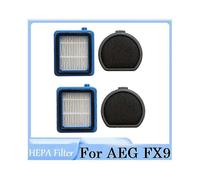 Filtro HEPA lavable para aspiradora AEG FX9, kit de accesorios de repuesto, filtro de polvo de algodón