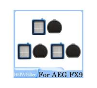 Filtro HEPA lavable para aspiradora AEG FX9, kit de accesorios de repuesto, filtro de polvo de algodón