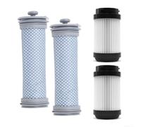 Filtro HEPA lavable para aspiradora Kärcher VC4 VC6 VC7 | Pack de 4 filtros de repuesto compatibles con VC4 VC6 VC7, atrapa la suciedad gruesa, ideal para mascotas
