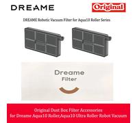 Juego de limpieza Original Dreame Aqua 10 Ultra Track para Aqua 10 Pro, Caja de regalo con cepillo principal/lateral, filtro, mopa giratoria y bolsa para el polvo 2pcs Filter