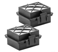 Filtro HEPA para aspiradora Karcher para VC 5, 5 inalámbrico y Premium, para VC 5300 - Filtración de partículas finas, construcción resistente, 2.863-240.0 (paquete de 2)